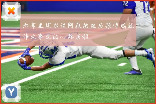 加布里埃尔谈阿森纳经历期待成就伟大事业的心路历程